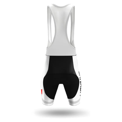 Canada White Men's Short Sleeve Cycling Kit