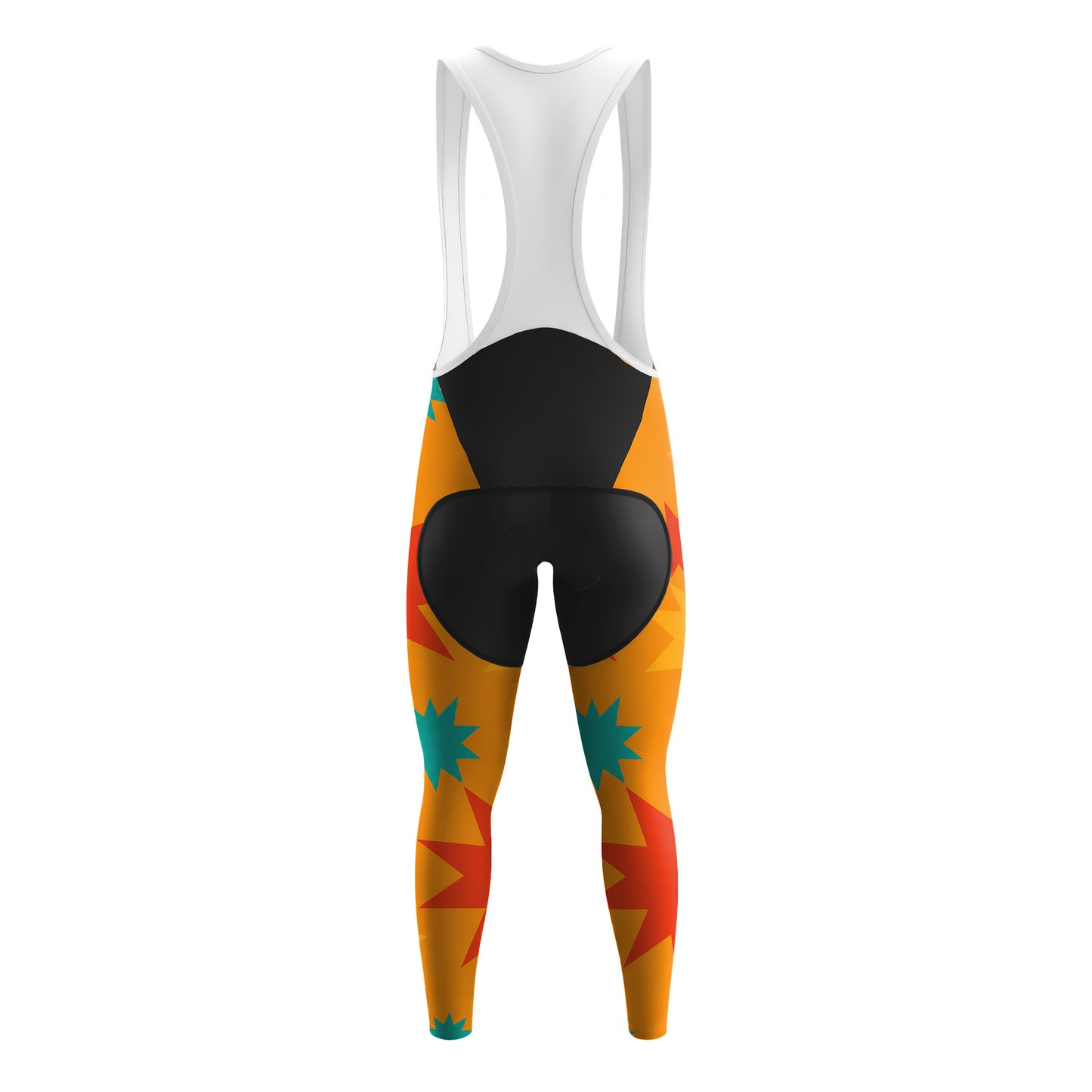 Orange Kokopelli Men's Long Sleeve Cycling Kit