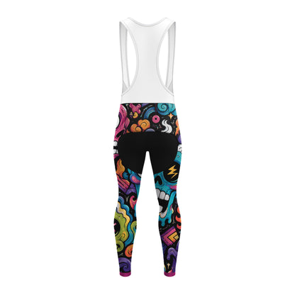 Alien Creatures Multicolor Women's Long Sleeve Cycling Kit