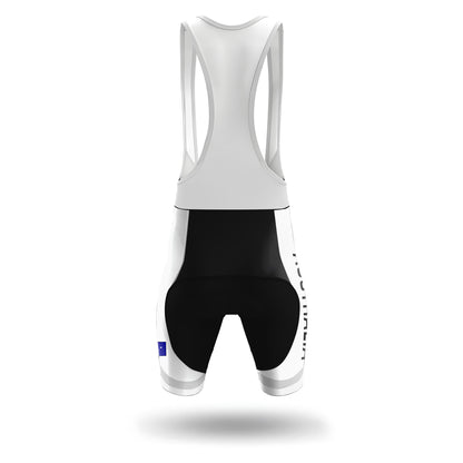 Australia White Men's Short Sleeve Cycling Kit