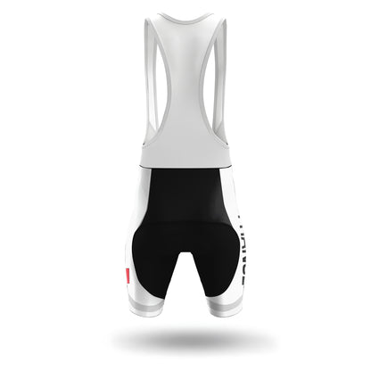 France White Men's Short Sleeve Cycling Kit
