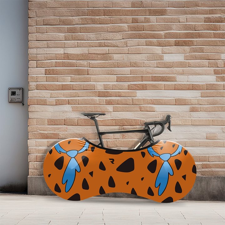 Housse de roue de vélo Flintstone 