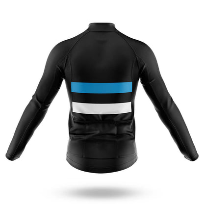 Blue White Lines Men's Cycling Kit | Rsscsports