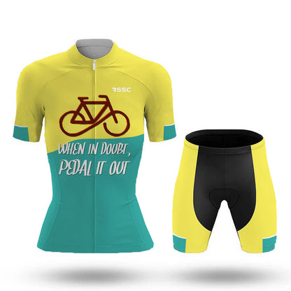 Pedal in out Women's Cycling Kit | Rsscsports