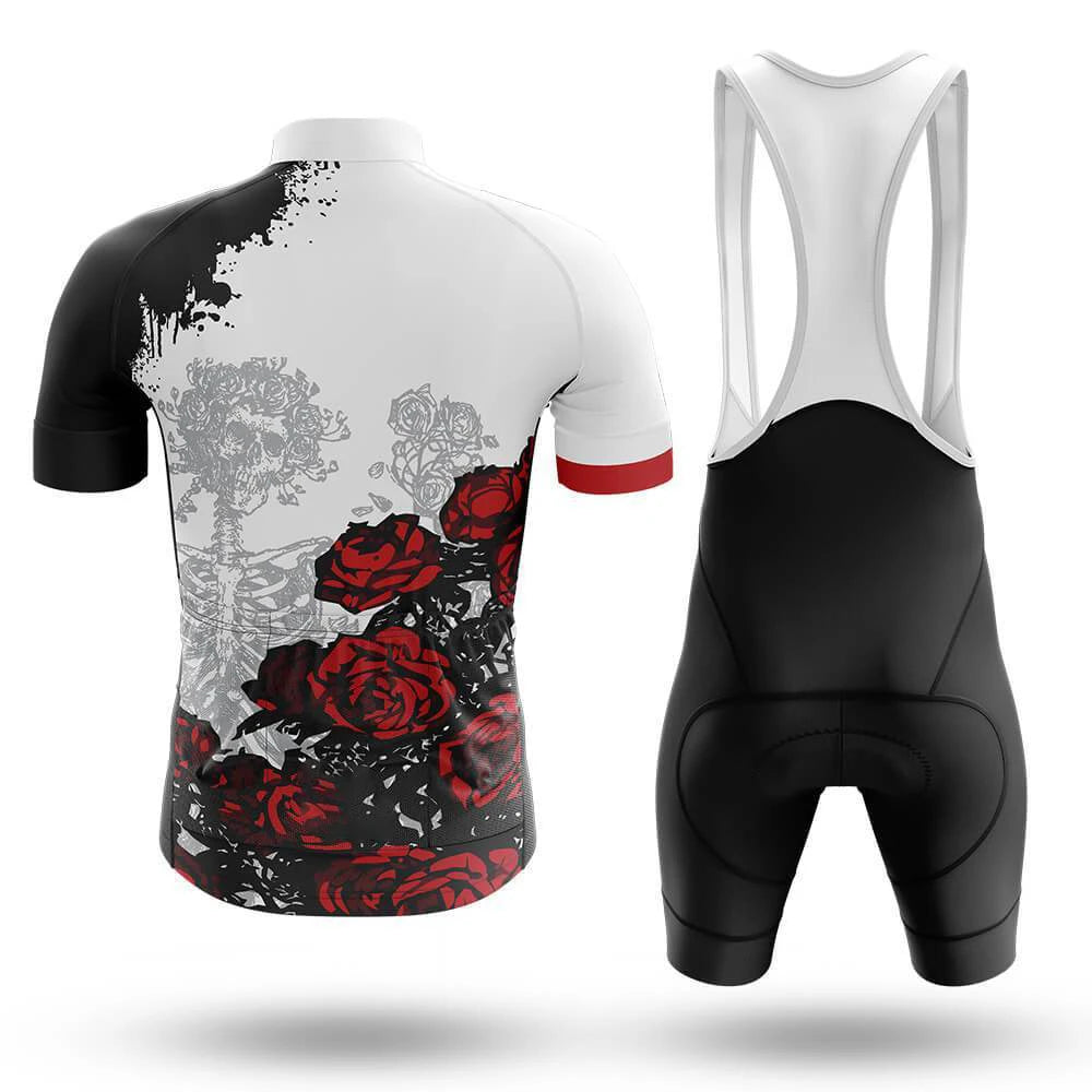 Skull Roses Men's Short Sleeve Cycling Kit | Rsscsports