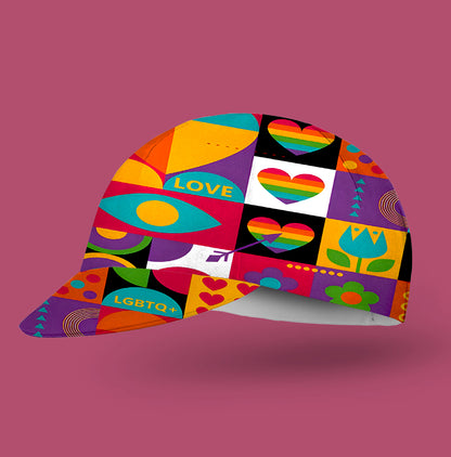 Rainbow Cycling Cap