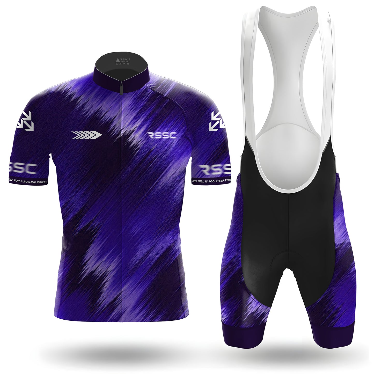 RSSC Vivid Purple Men's Short Sleeve Cycling Kit