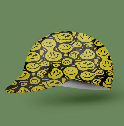 Smiley Face Cycling Cap