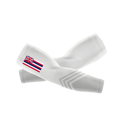 Hawaii Flag White Arm And Leg Sleeves