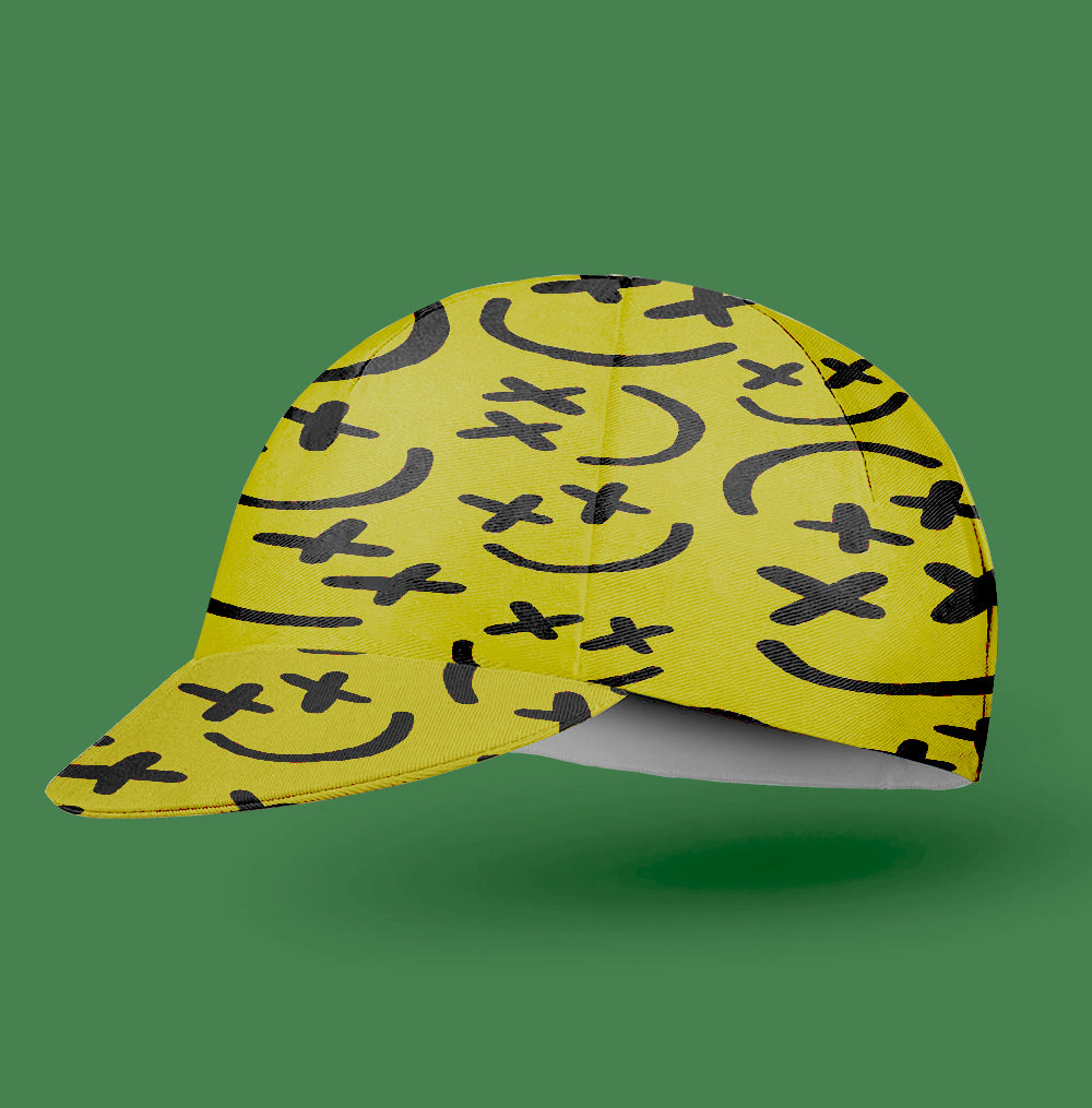 Happy Face Cycling Cap