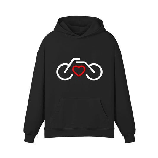 Bicycle Heart Hoodie