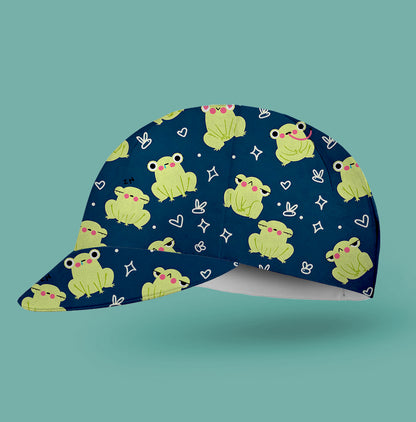 Cute Frog Pet Cycling Cap