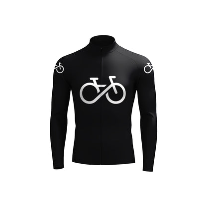 Bike Forever  Men's Long Sleeve Cycling Jersey