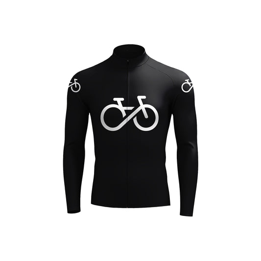 Bike Forever  Men's Long Sleeve Cycling Jersey