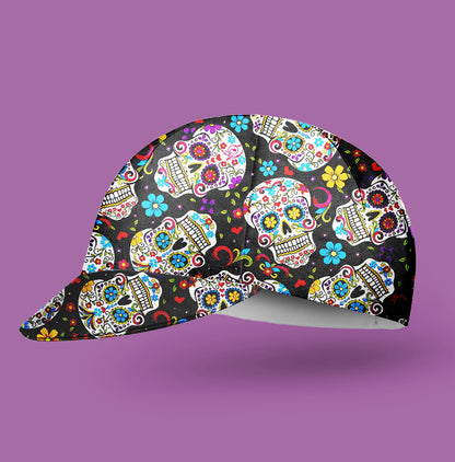 Sugar Skull Cycling Cap