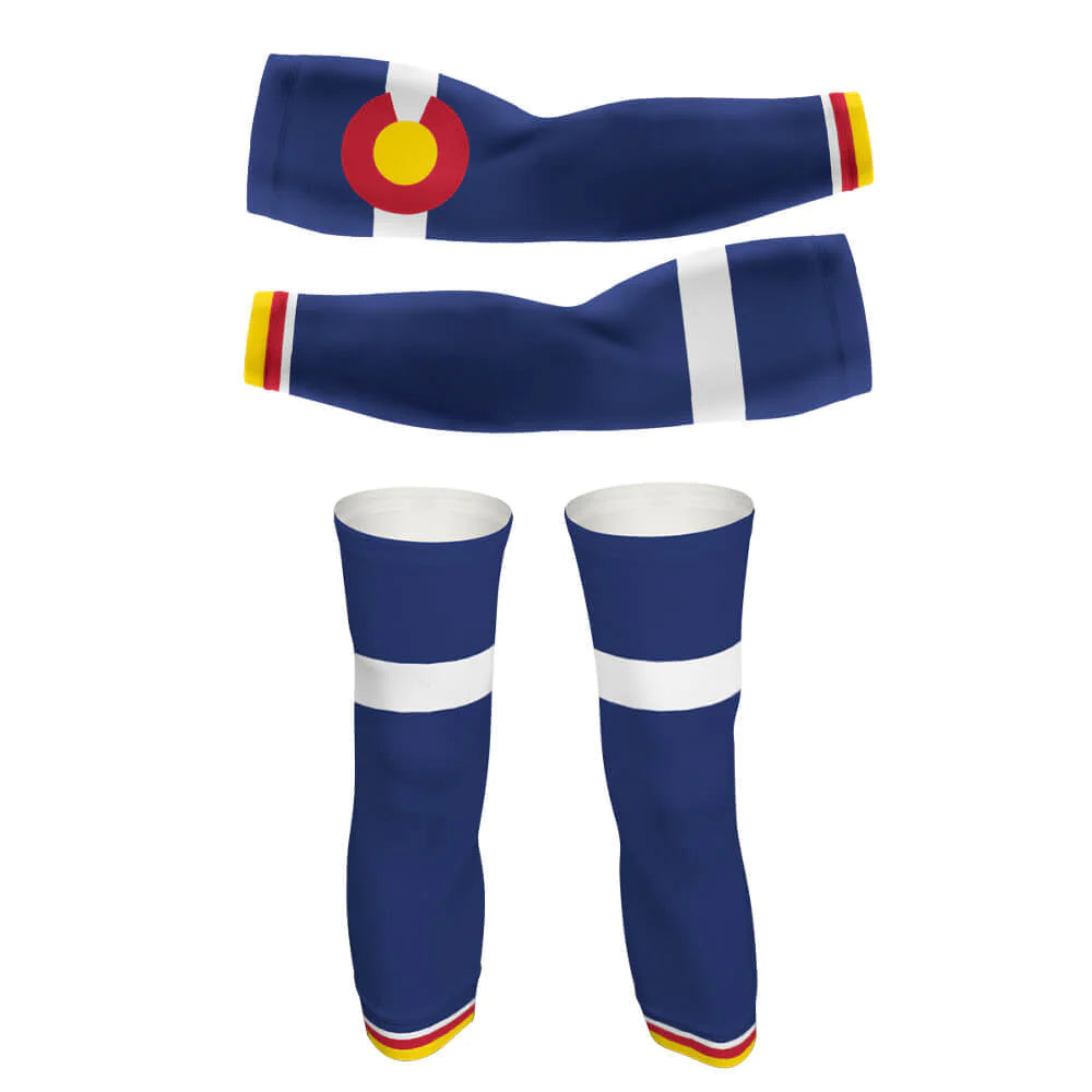 Colorado Flag Arm And Leg Sleeves