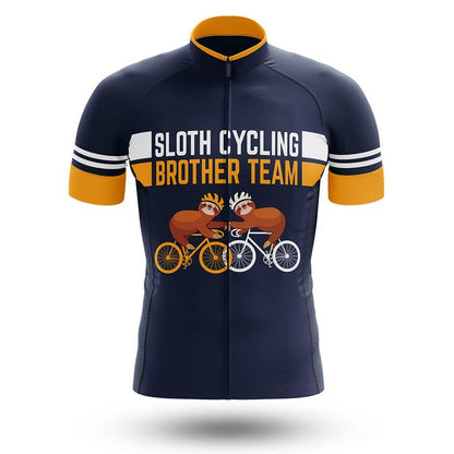 Sloth Cycling Brother Team Men's Short Sleeve Cycling Kit | Rsscsports