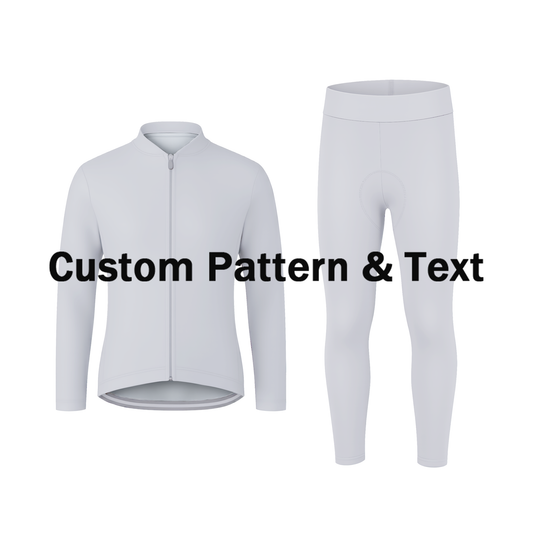 Custom Kid's Long Sleeve Cycling Kit