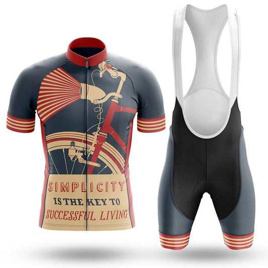 Simplicity Is The Key To Successful Living Men's Cycling Kit | Rsscsports