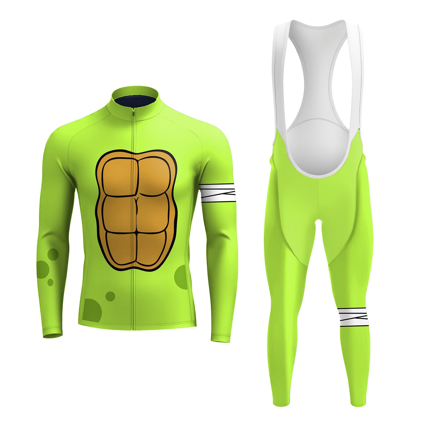 Battle Turtle Men's Long Sleeve Cycling Kit