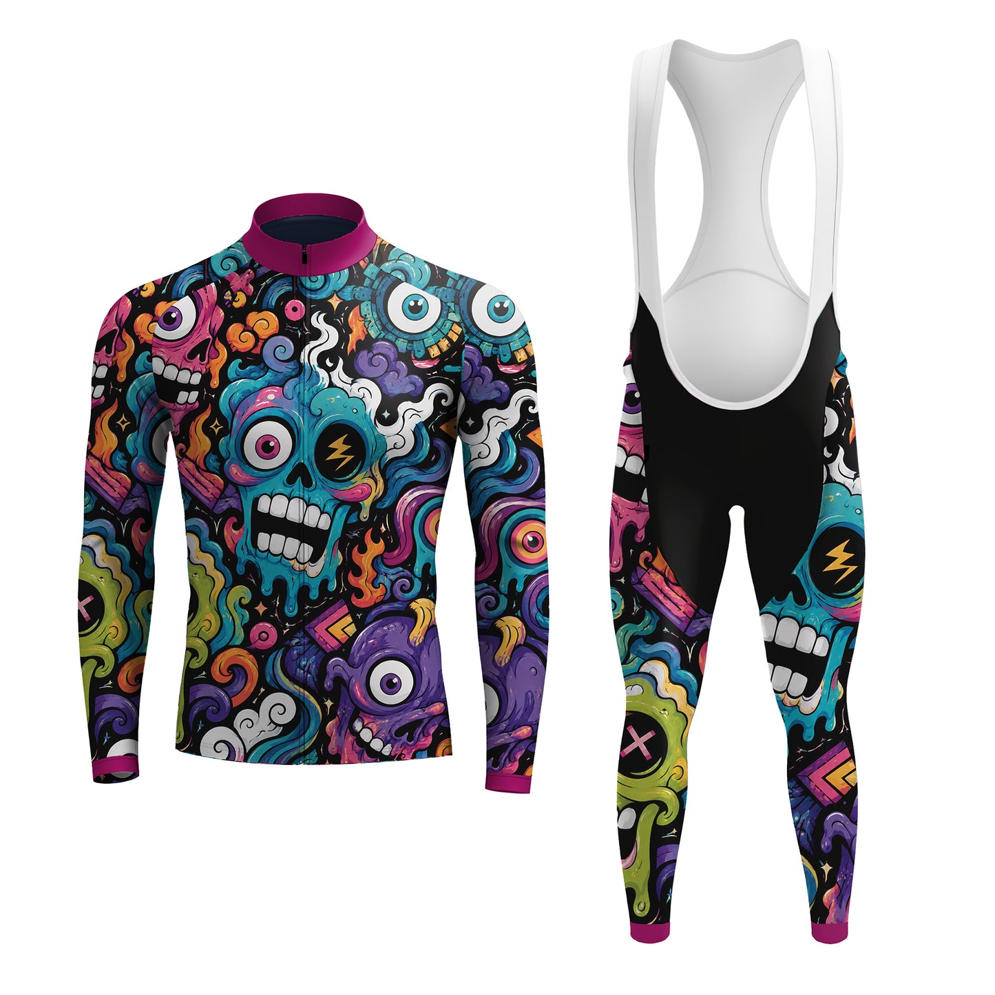 Tenue de cyclisme à manches longues pour homme Bike And Smile