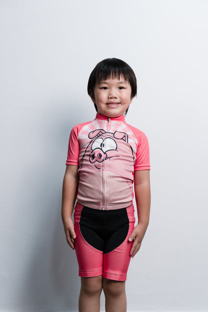 Kit de cyclisme pour enfant Dinosaure à cheval