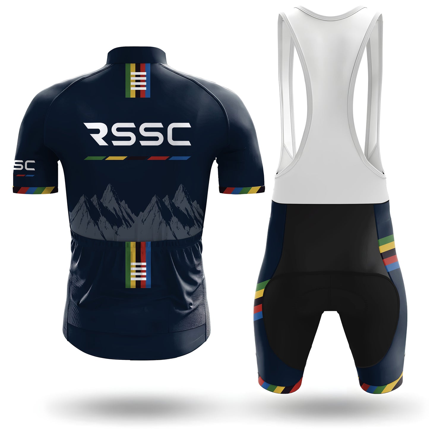 Rainbow Velocity Men's Short Sleeve Cycling Kit
