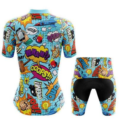 Comic Association Women's Short Sleeve Cycling Kit