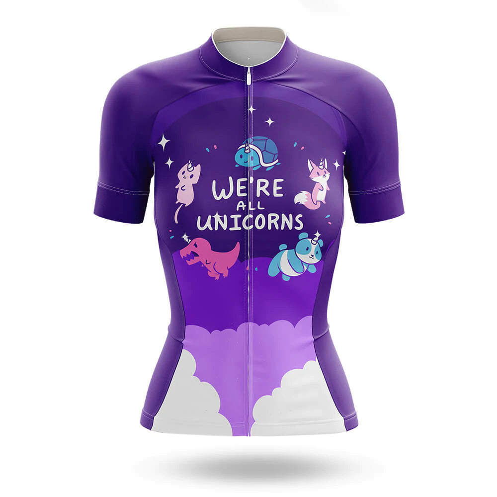 We're All Unicorns Women's Short Sleeve Cycling Kit | Rsscsports