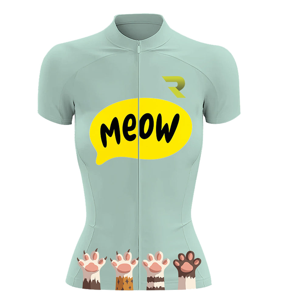 Cat Meow Women's Short Sleeve Cycling Kit | Rsscsports