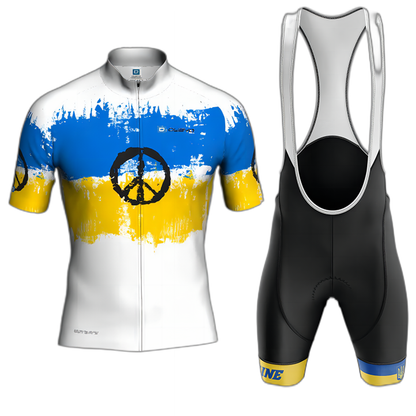 Support Ukraine Men's Short Sleeve Cycling Kit | Rsscsports