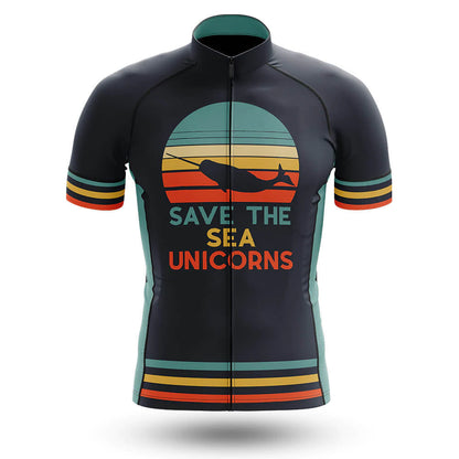 Save The Sea Unicorns Men's Short Sleeve Cycling Kit | Rsscsports