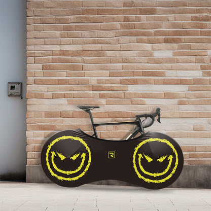 Evil Smile Face Bicycle Wheels Cover | Rsscsports