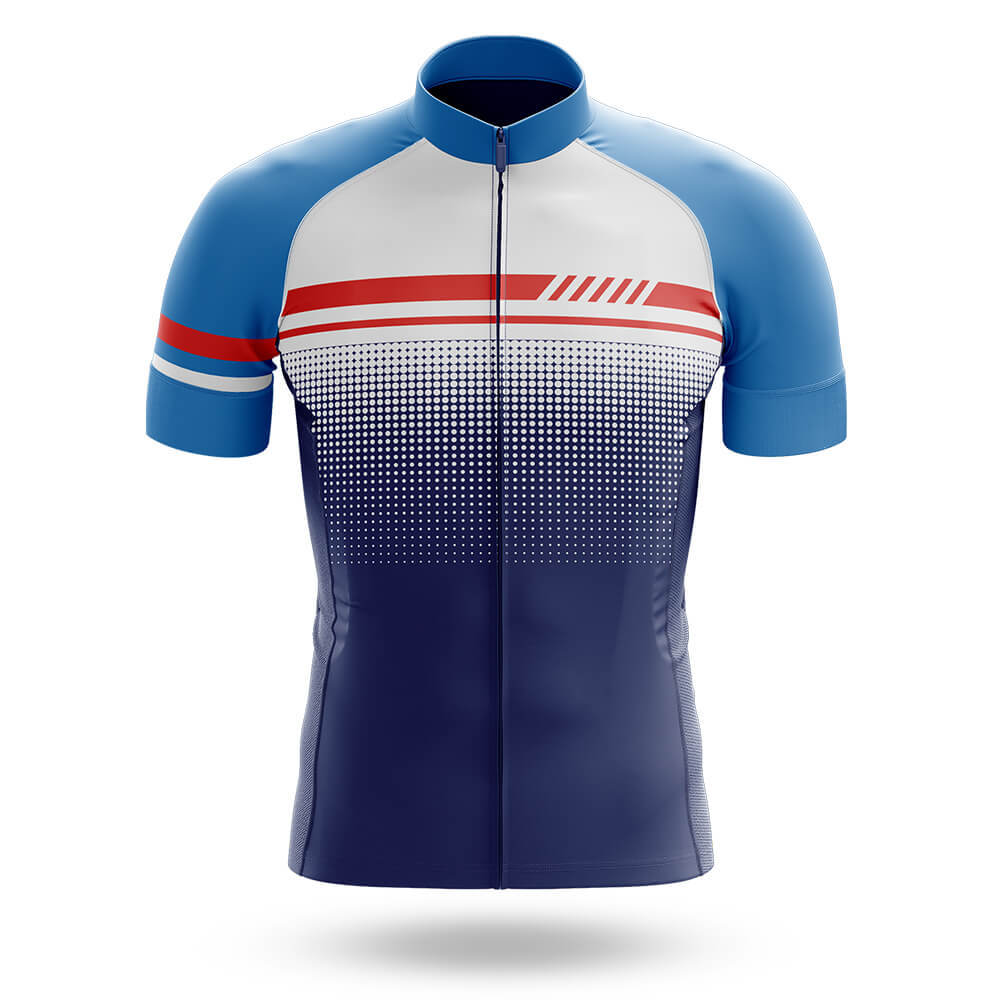 Blue Red Men's Cycling Kit | Rsscsports