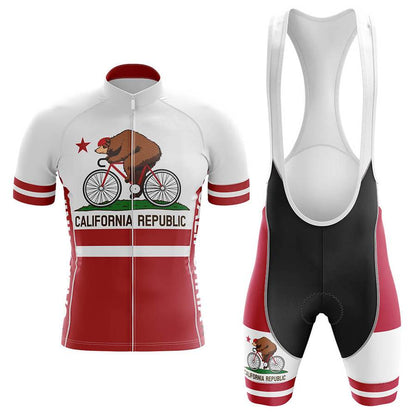 California Republic Men's Short Sleeve Cycling Kit | Rsscsports