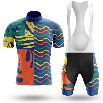 Abstract Men's Short Sleeve Cycling Kit | Rsscsports