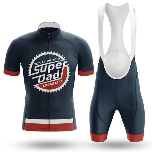 Super Dad Men's Short Sleeve Cycling Kit | Rsscsports