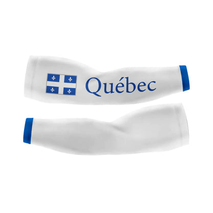 Quebec Flag Arm And Leg Sleeves