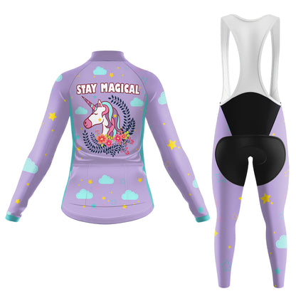 Stay Magical Women's Long Sleeve Cycling Kit
