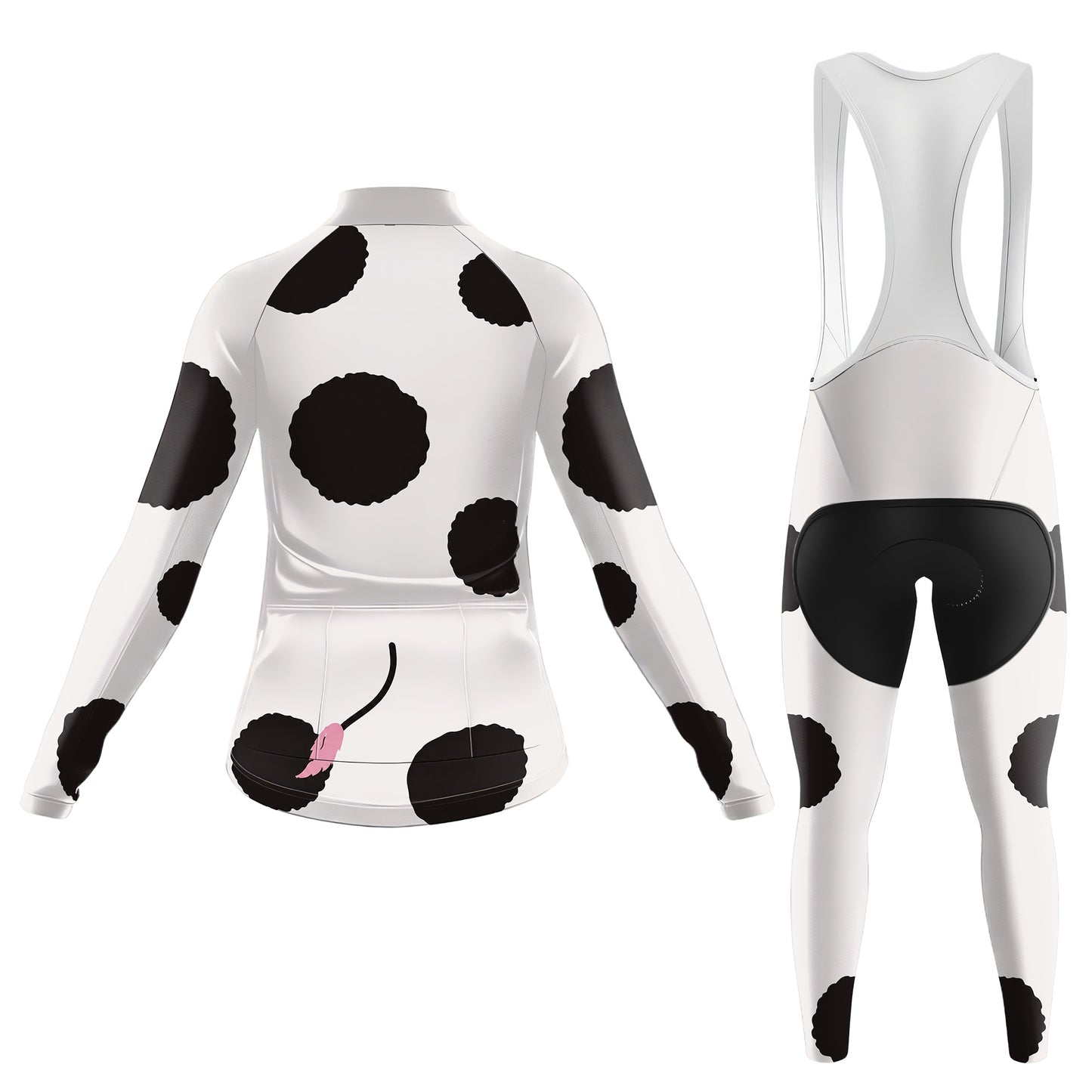 Cow Cycling Women's Long Sleeve Cycling Kit