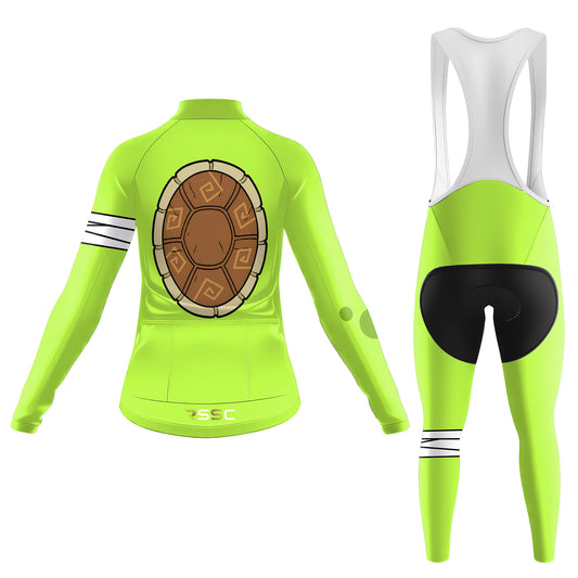 Completo da ciclismo da donna a maniche lunghe Battle Turtle