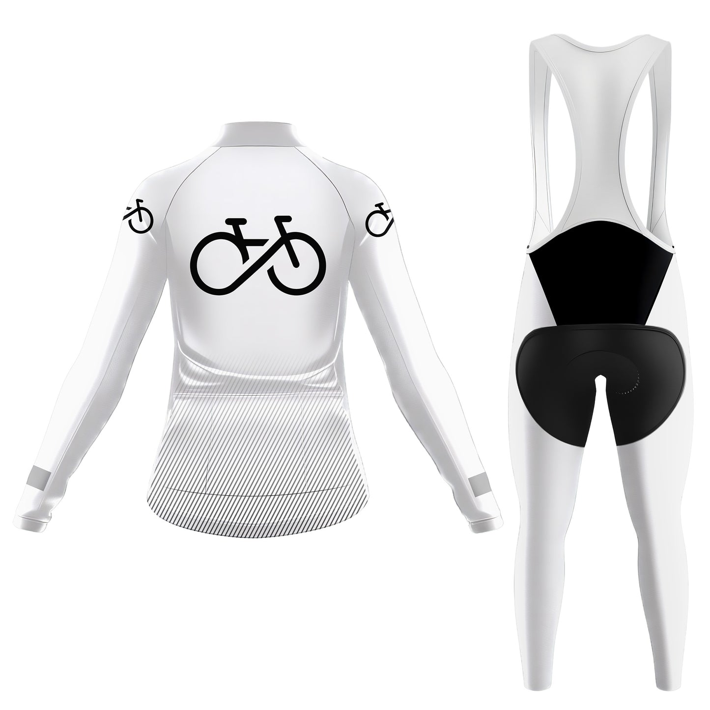 Bike Forever Women's Long Sleeve Cycling Kit