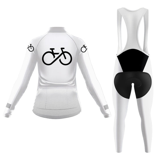 Bike Forever Women's Long Sleeve Cycling Kit