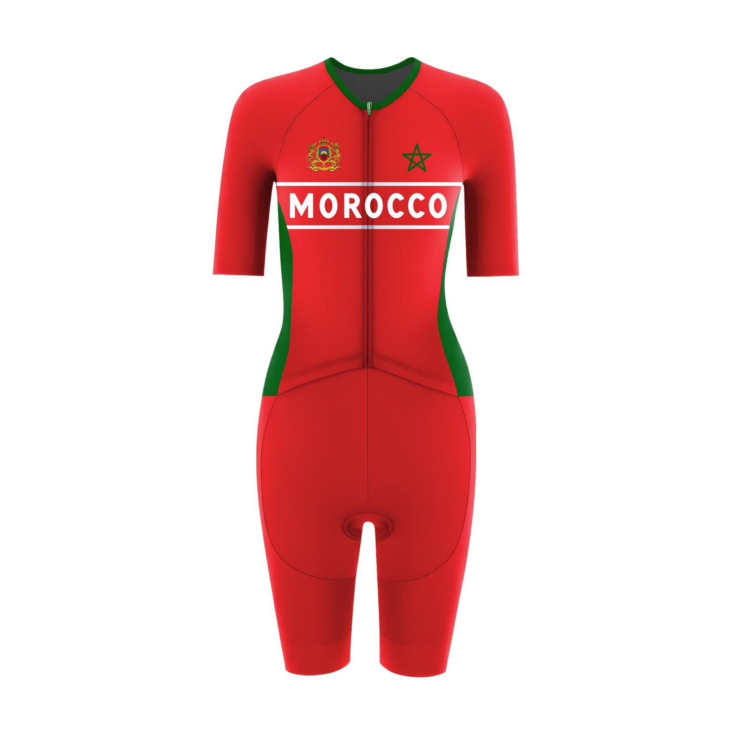 Morocco Flag Women's Triathlon Suit