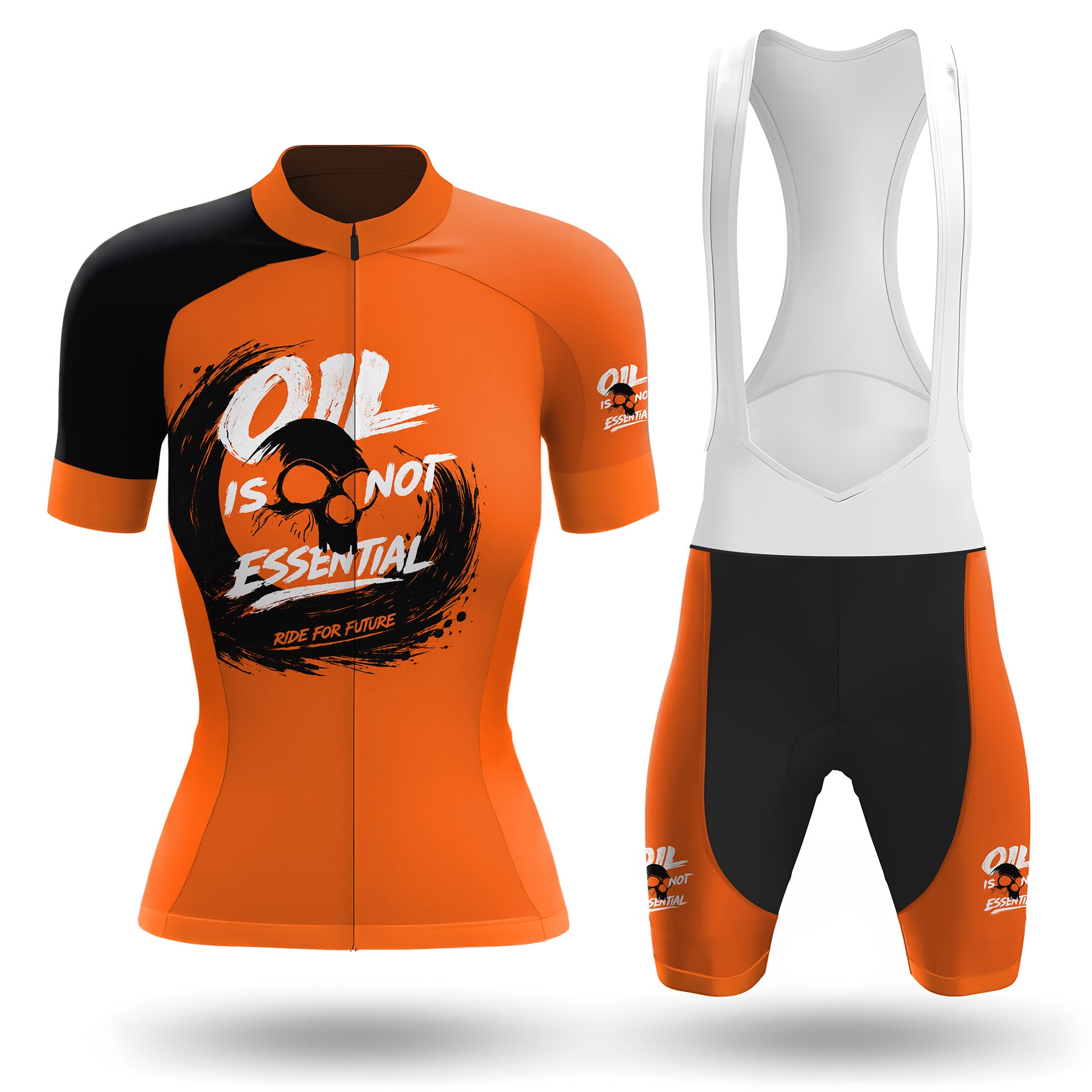 Oil Is Not Essential Women's Short Sleeve Cycling Kit – Rssc Sports