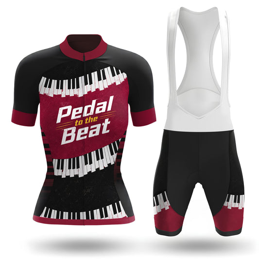 Pedal to the Beat Women's Short Sleeve Cycling Kit