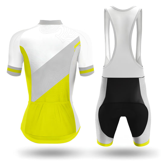 Contour Lime Women's Short Sleeve Cycling Kit
