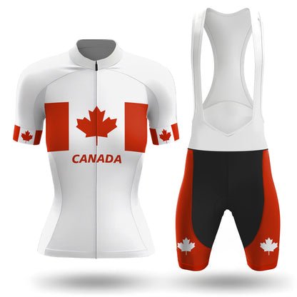 Canada Women's Short Sleeve Cycling Kit