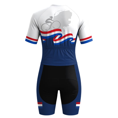 Traje de triatlón de manga corta para mujer Tri-ing My Best