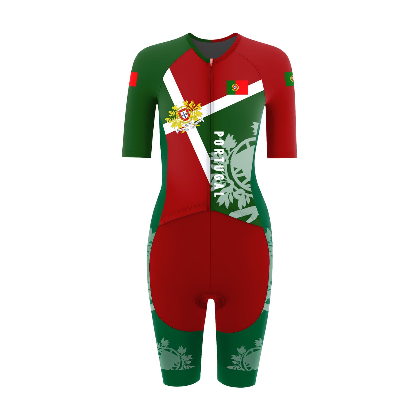 Portugal Women's Short Sleeve Triathlon Suit